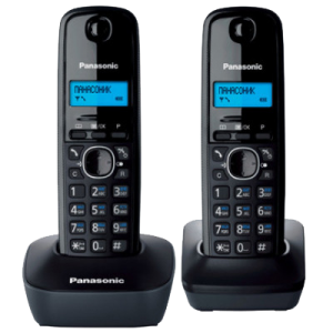 Домашний Телефон Panasonic KX-TG1612UAH Black
