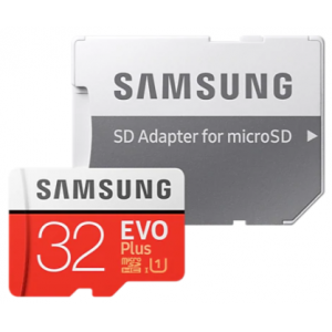 Yaddaş kartı Samsung "EVO Plus" microSD 32 GB