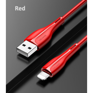 Kabel Usams US-SJ371 U38 USB/Light 1m Rd