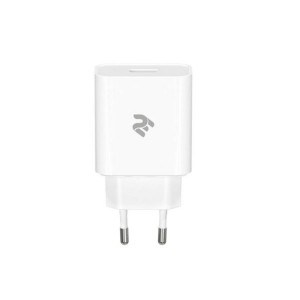 Adapter 2E USB Wall Charger 3A 18W White