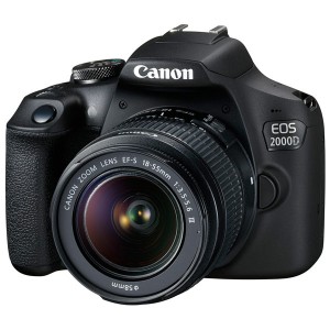 Fotoaparat Canon 2000D 18/55 Black