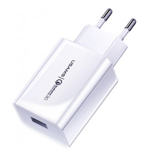 Adapter US-CC083 T22 Single USB QC3.0 Travel Charger